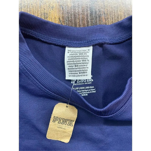 PINK SEAMLESS LONG-SLEEVE CROP TOP Size XS - Picture 7 of 13